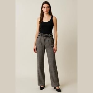 Vintage Y2K Brown Plaid Pants